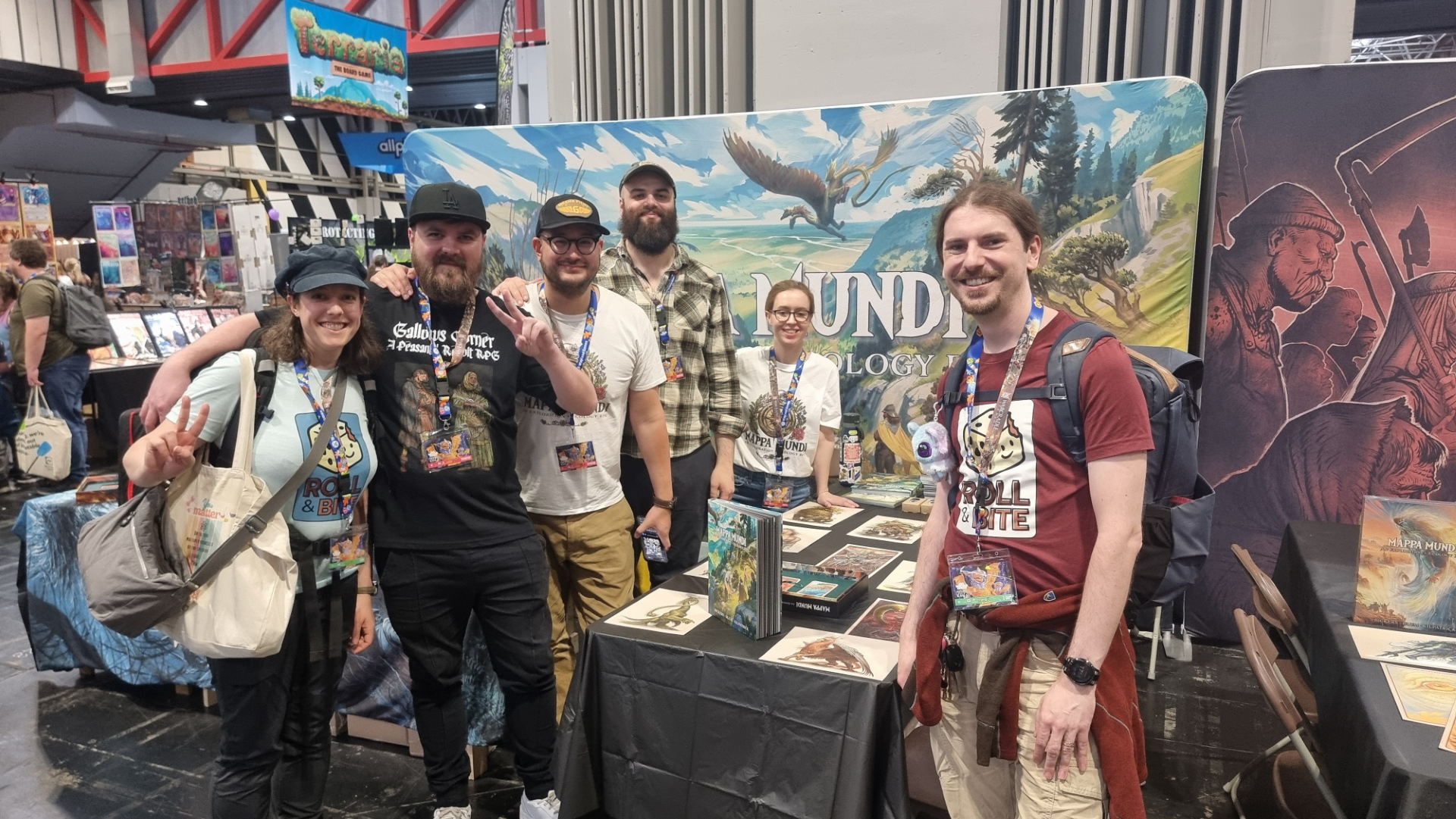 Three Sail Studios team with Helen and Simon Moore from Roll and Bite