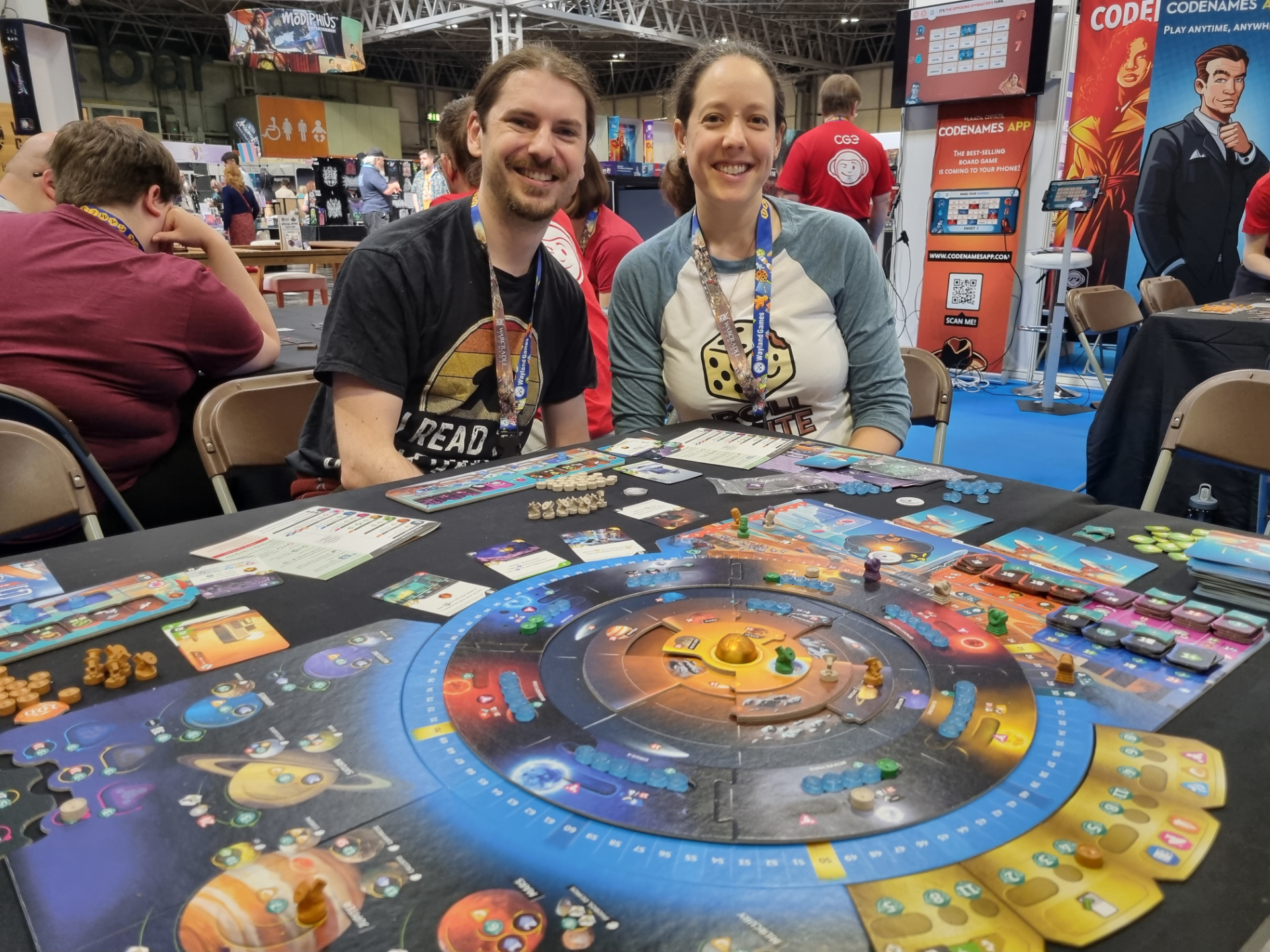 Helen Moore of Roll & Bite playing SETI