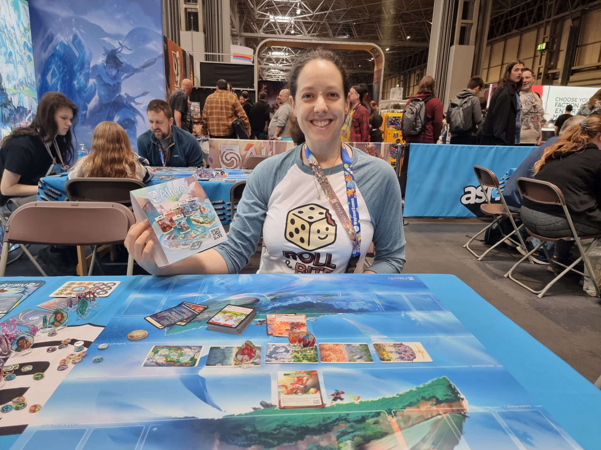 Helen Moore of Roll & Bite playing Altered